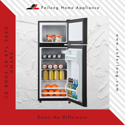 Refrigerador de doble puerta de nivel ajustable BCD-102