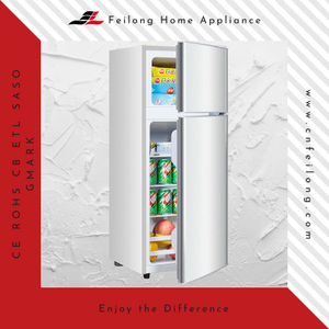 Refrigerador Frigidaire de doble puerta con rueda de nivel ajustable plateado BCD-102